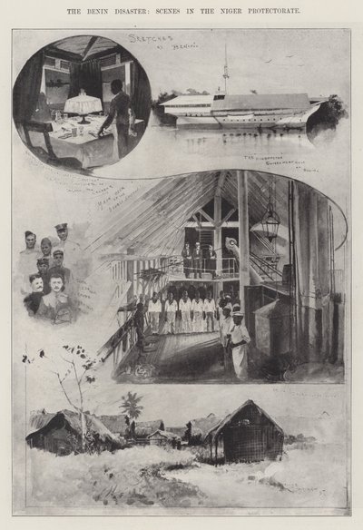 The Benin Disaster, Scenes in the Niger Protectorate by Henry Charles Seppings Wright